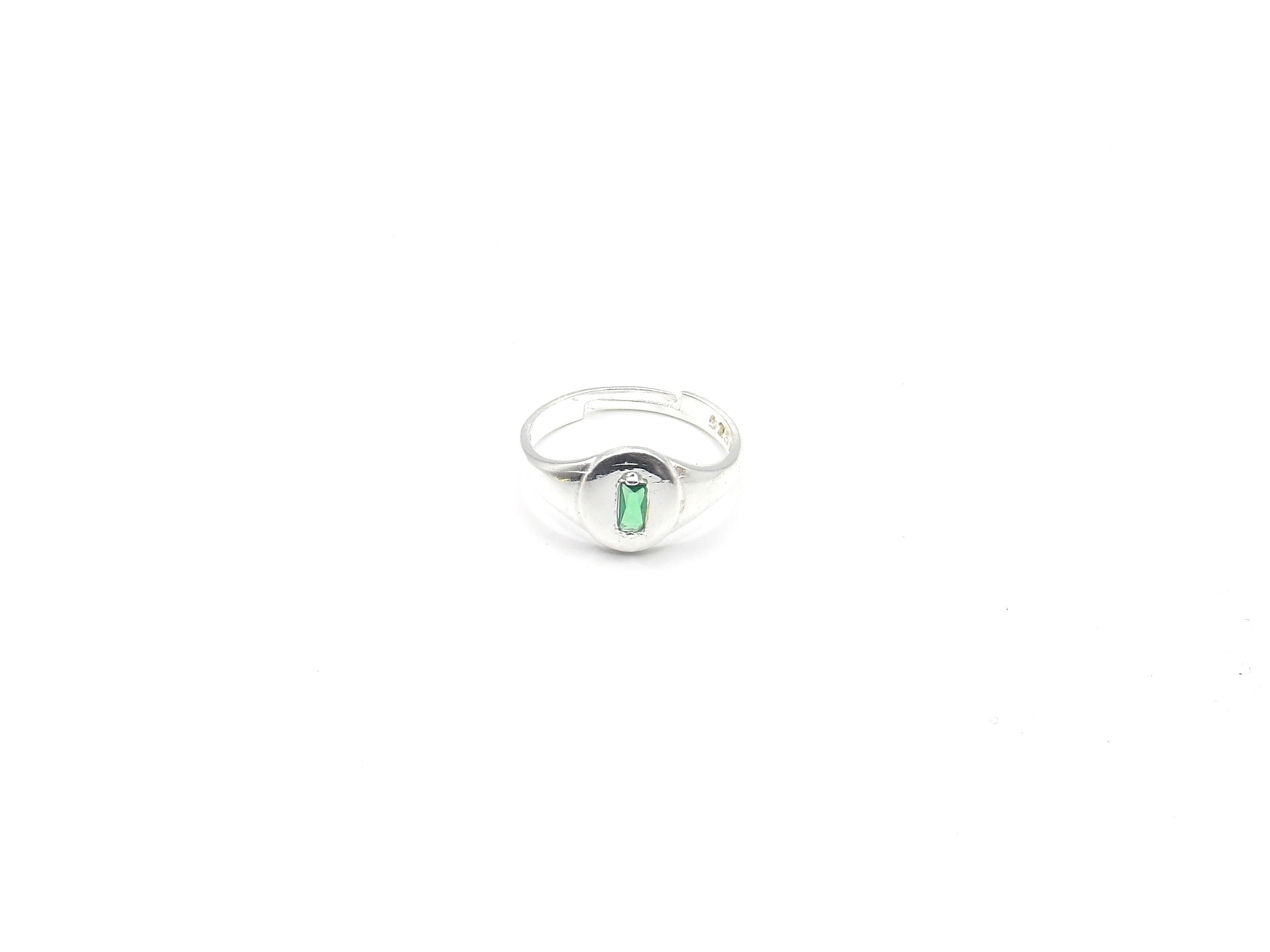 SIGNET GEM RING