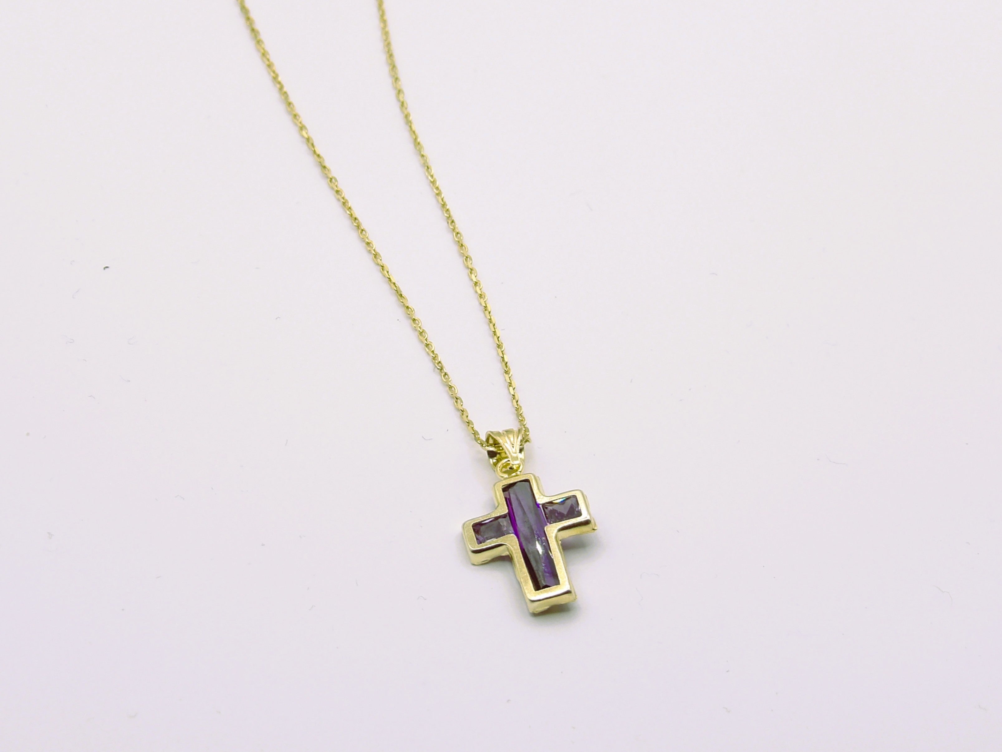 LARGE GEM CROSS