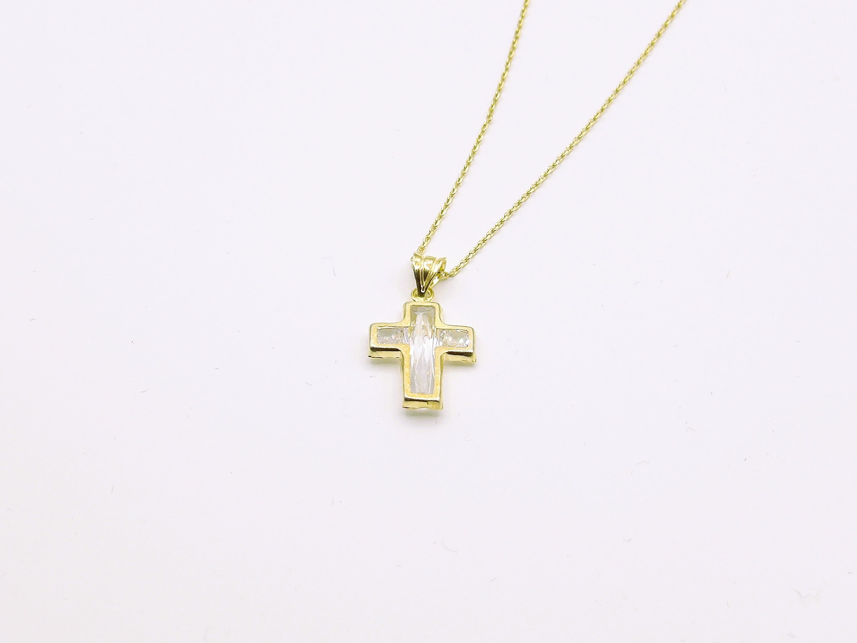 LARGE GEM CROSS
