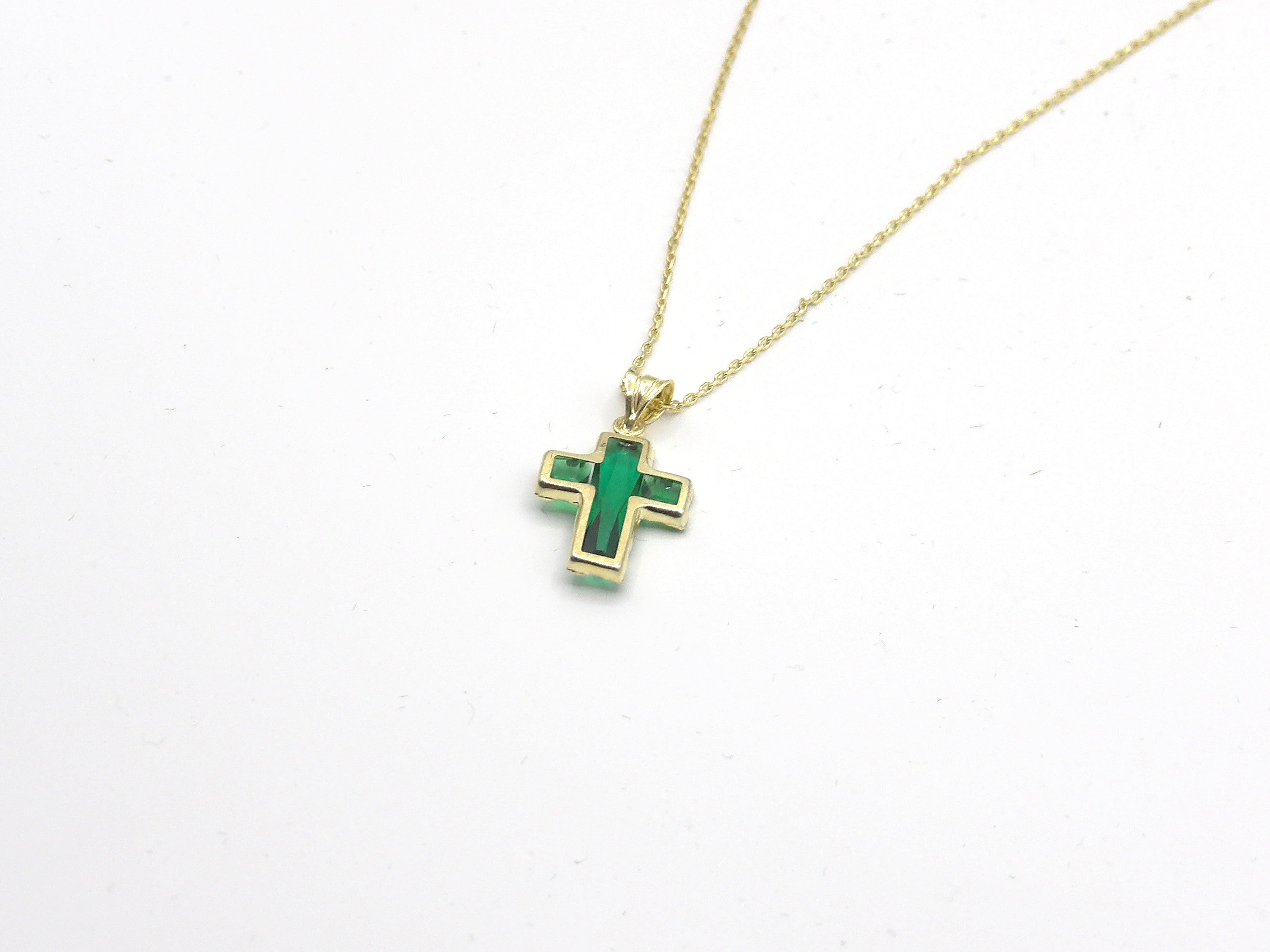 LARGE GEM CROSS