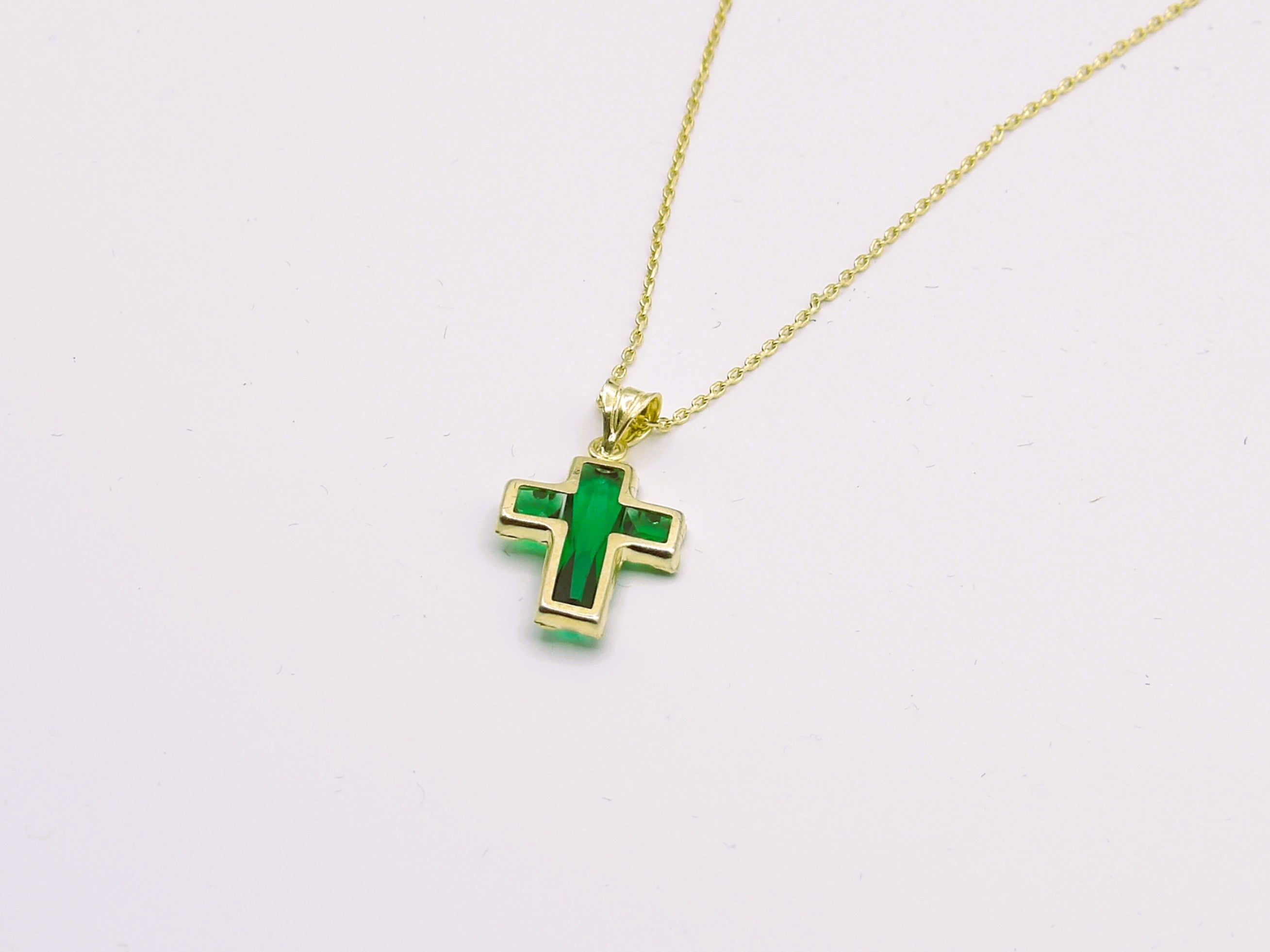 LARGE GEM CROSS